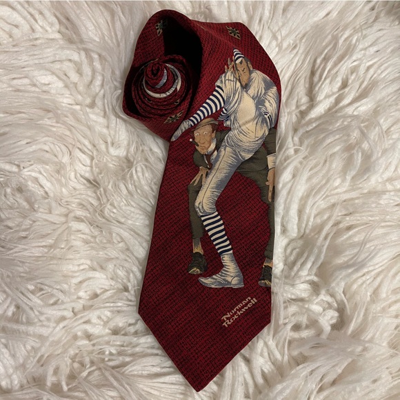 Saturday Evening Post - Norman Rockwell Men’s Necktie - Picture 2 of 12